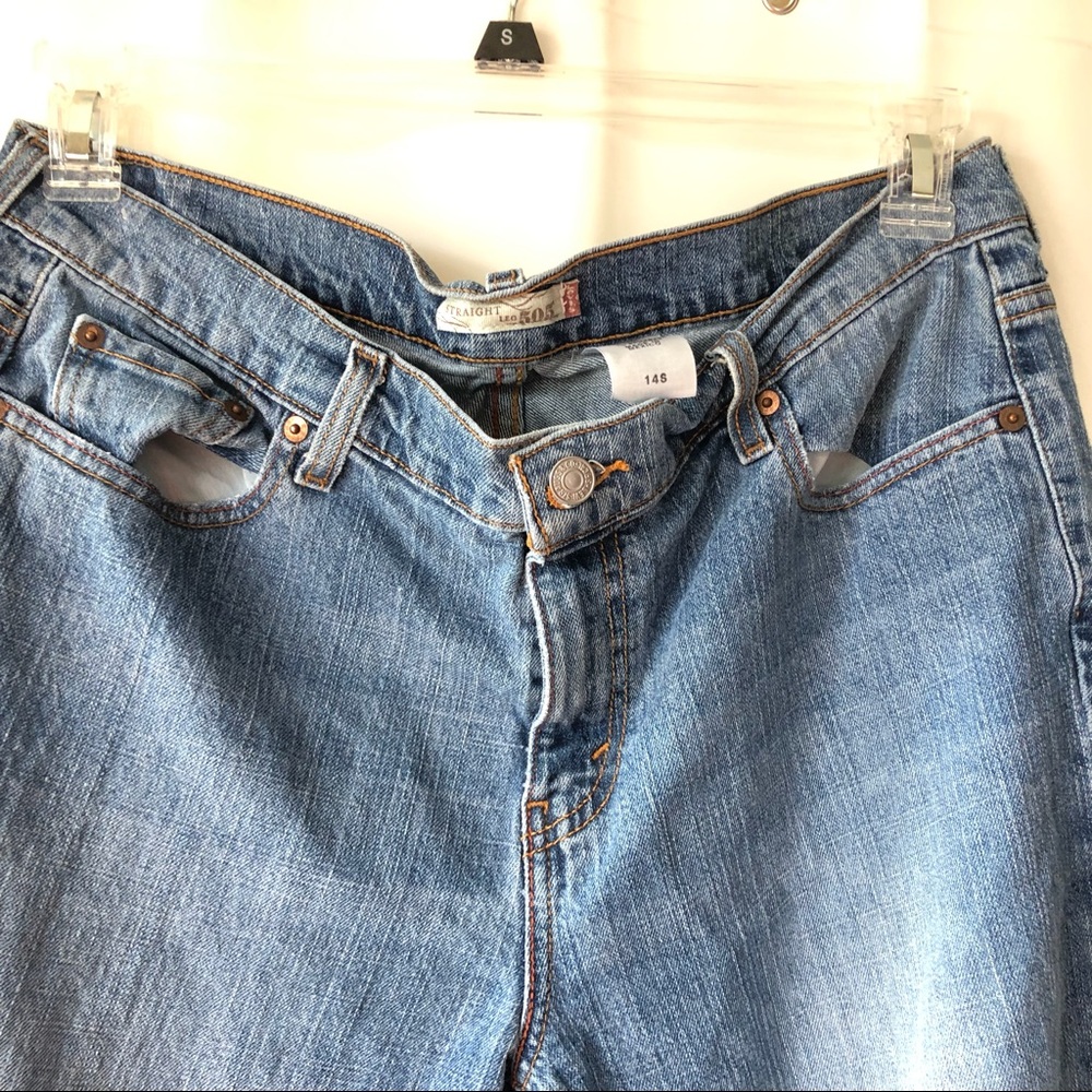 Levi’s Strauss Women’s 505  straight leg jeans